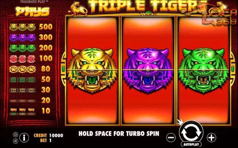 Triple Tigers สล็อตออนไลน์ รีวิวเกม เทคนิค เกมสล็อตออนไลน์ได้เงินจริง
