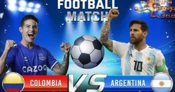 ทีเด็ดบอล โคลอมเบีย vs อาร์เจนตินา – 8 มิถุนายน 2564